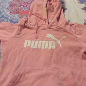 Pink puma sweatshirt